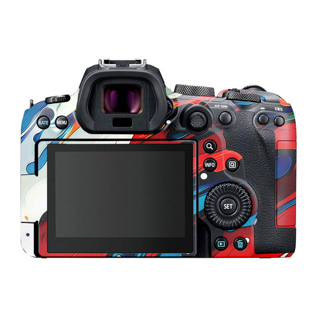 Fire & Ice Flow Canon EOS R6 Mark I Camera Skin