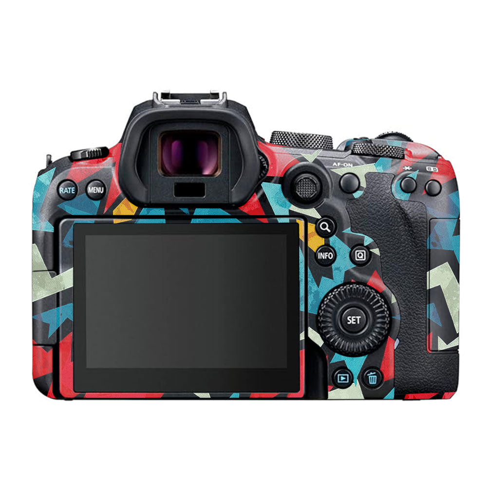 Pop Art Lightning Canon EOS R6 Mark I Camera Skin