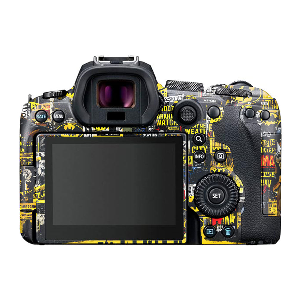 Batman Collage Canon EOS R6 Mark I Camera Skin