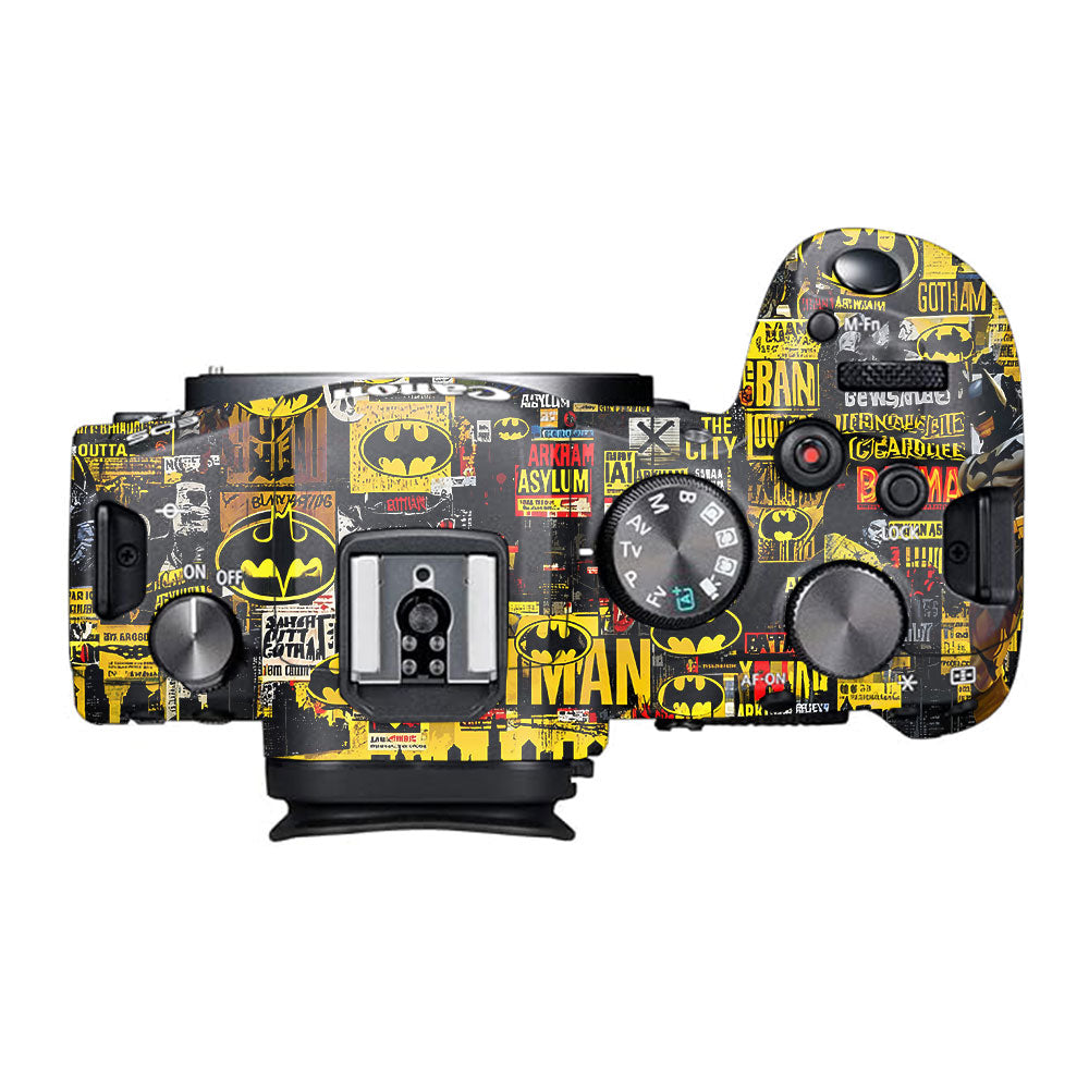 Batman Collage Canon EOS R6 Mark I Camera Skin