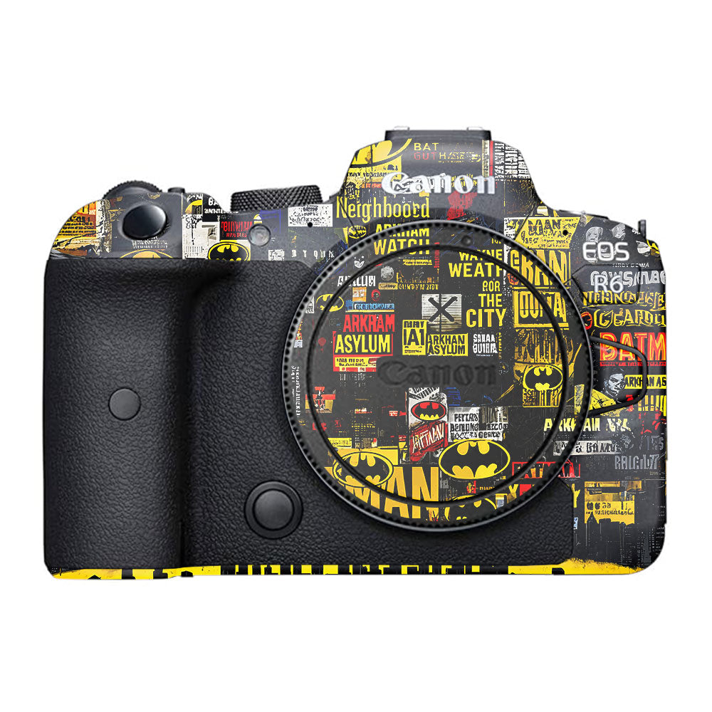 Batman Collage Canon EOS R6 Mark I Camera Skin