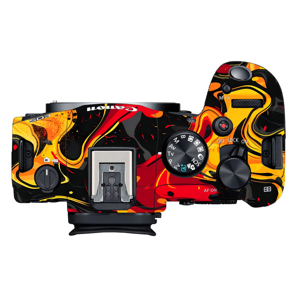 Lava Burst Canon EOS R6 Mark II Camera Skins