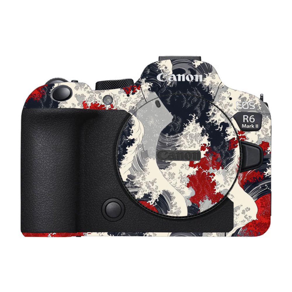 Abstract Waves Canon EOS R6 Mark II Camera Skin