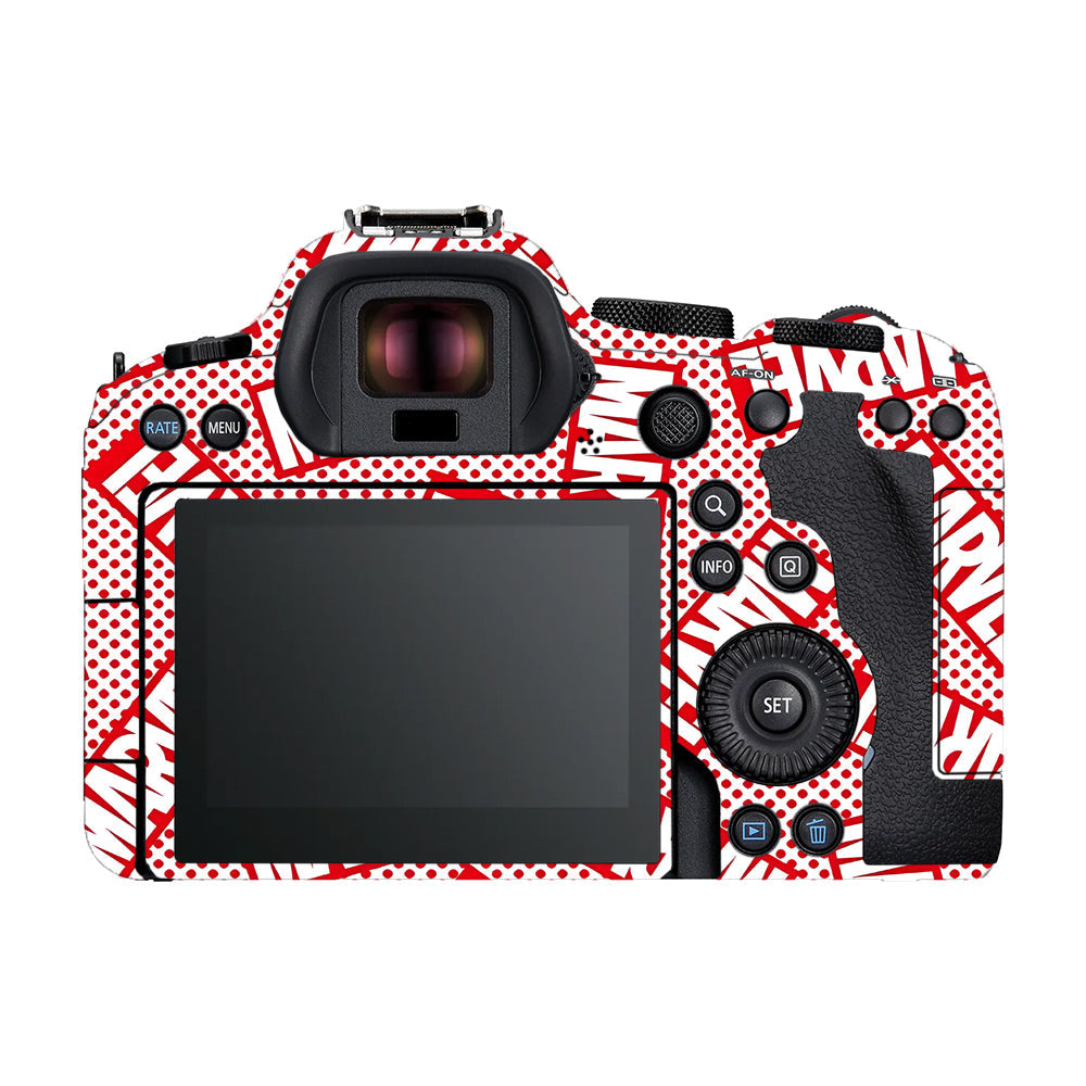 Marvel Comics Canon EOS R6 Mark II Camera Skins
