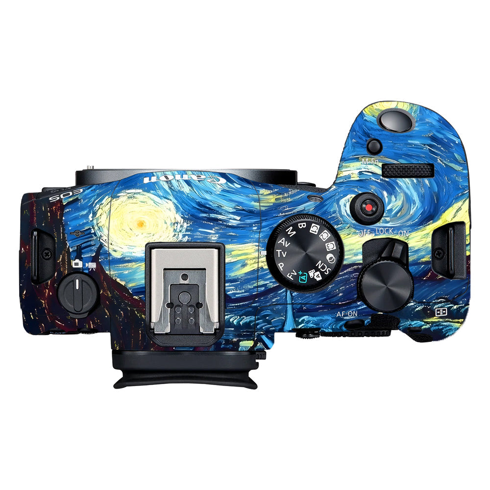 Starry Night Art Canon EOS R6 Mark II Camera Skins