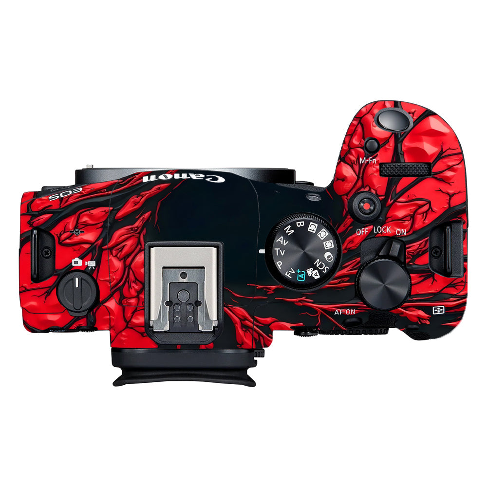 Venom Red Canon EOS R6 Mark II Camera Skins