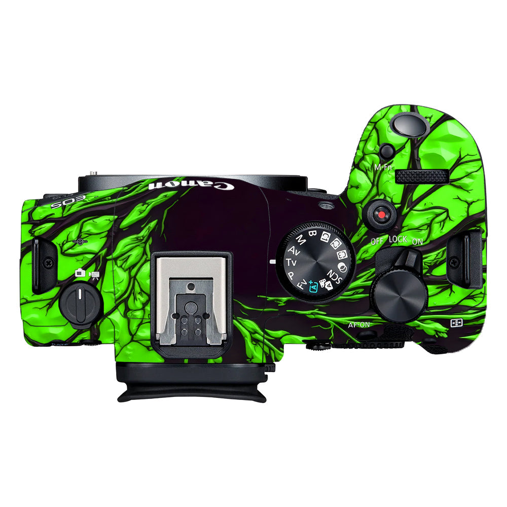 Venom Green Canon EOS R6 Mark II Camera Skins