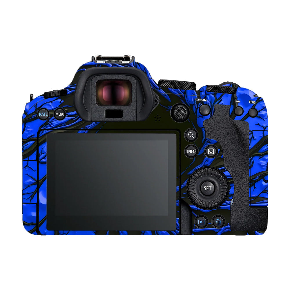Venom Blue Canon EOS R6 Mark II Camera Skins
