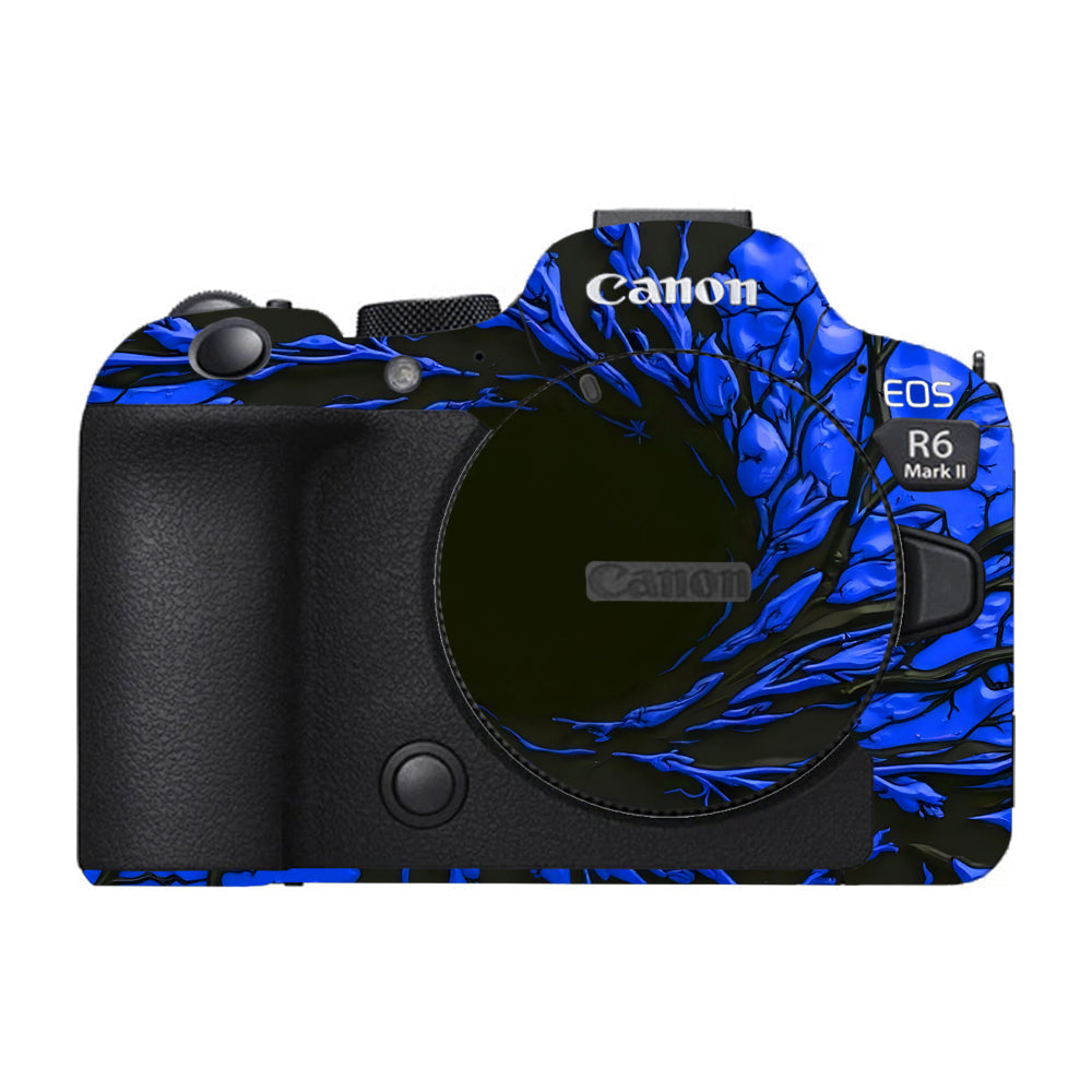 Venom Blue Canon EOS R6 Mark II Camera Skins