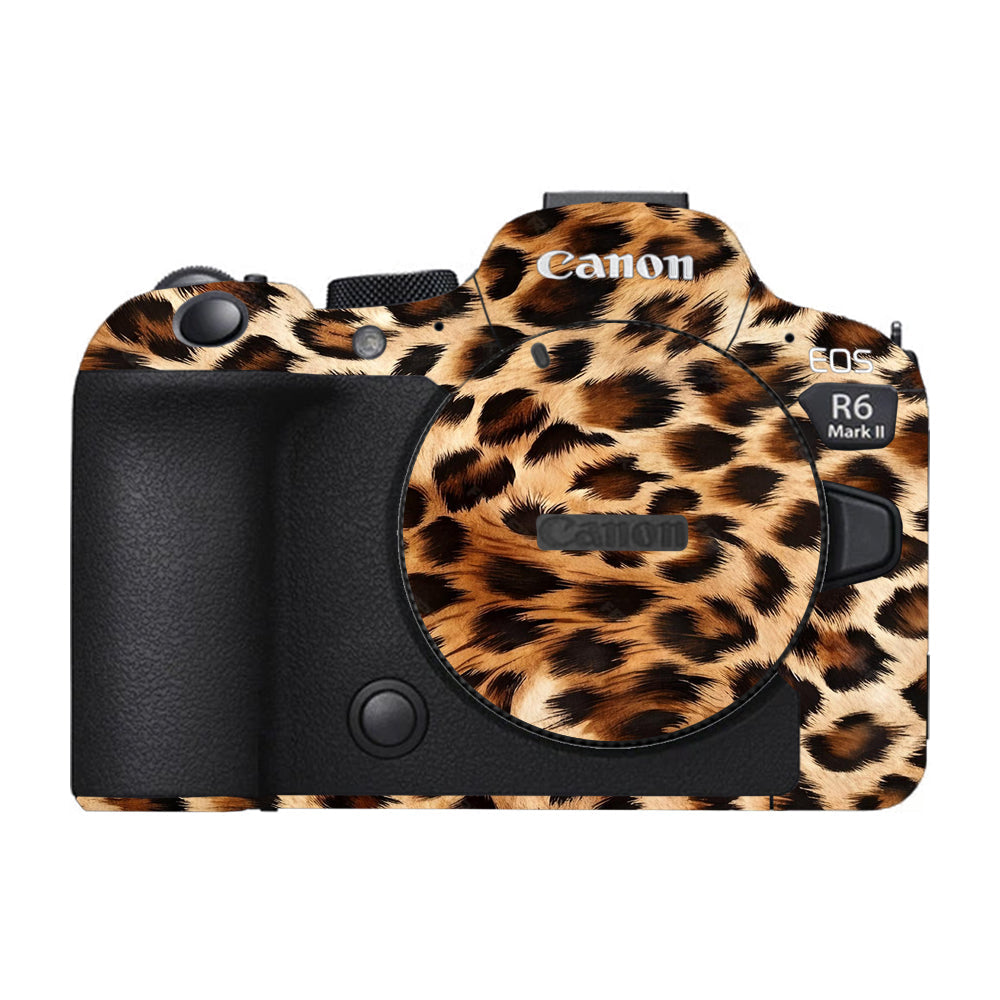 Classic Leopard Spots Canon EOS R6 Mark II Camera Skins