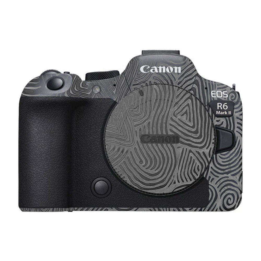 Monochrome Line Maze Canon EOS R6 Mark II Camera Skin