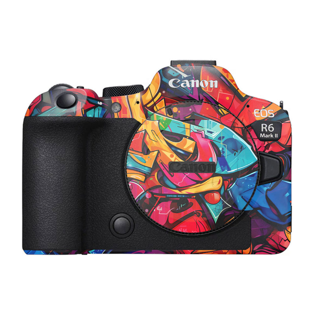 Urban Graffiti Explosion Canon EOS R6 Mark II Camera Skin