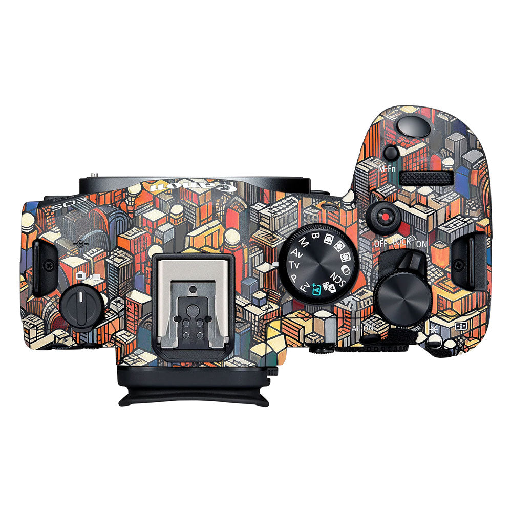 Isometric Cityscape Canon EOS R6 Mark II Camera Skin