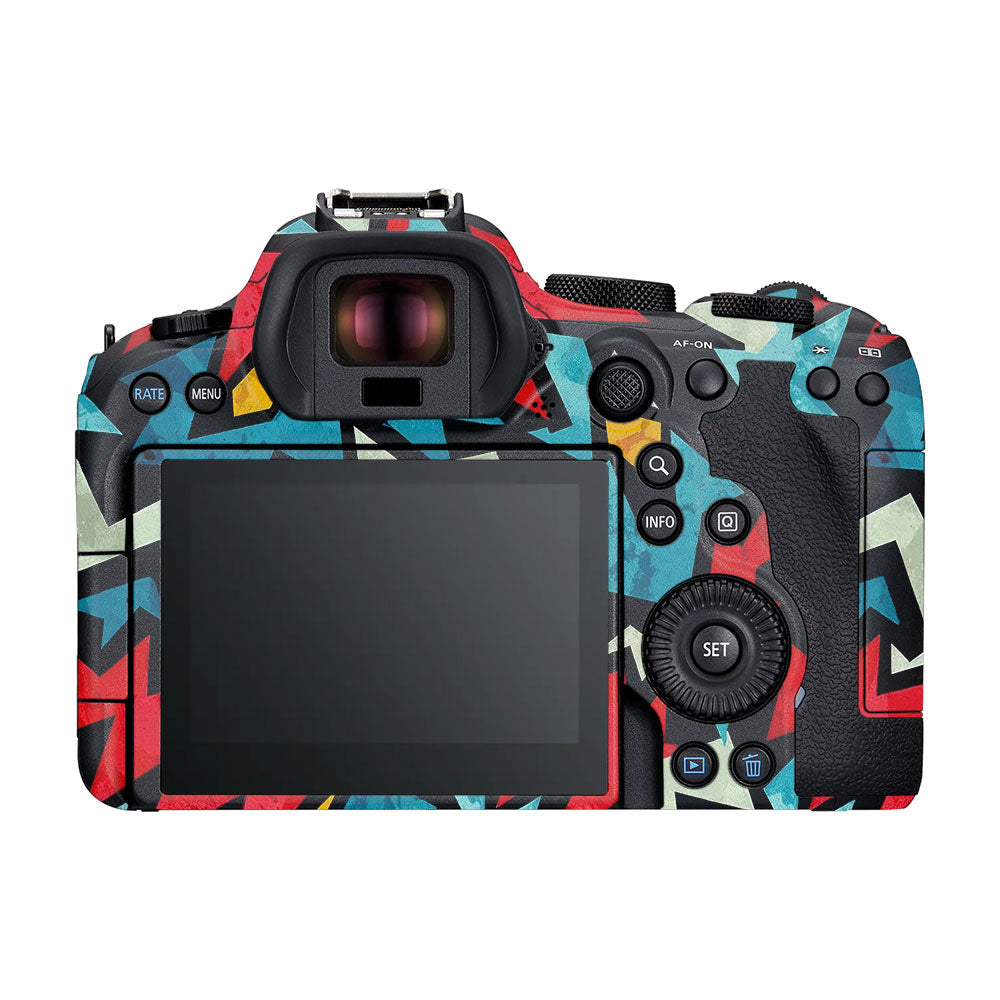 Pop Art Lightning Canon EOS R6 Mark II Camera Skin