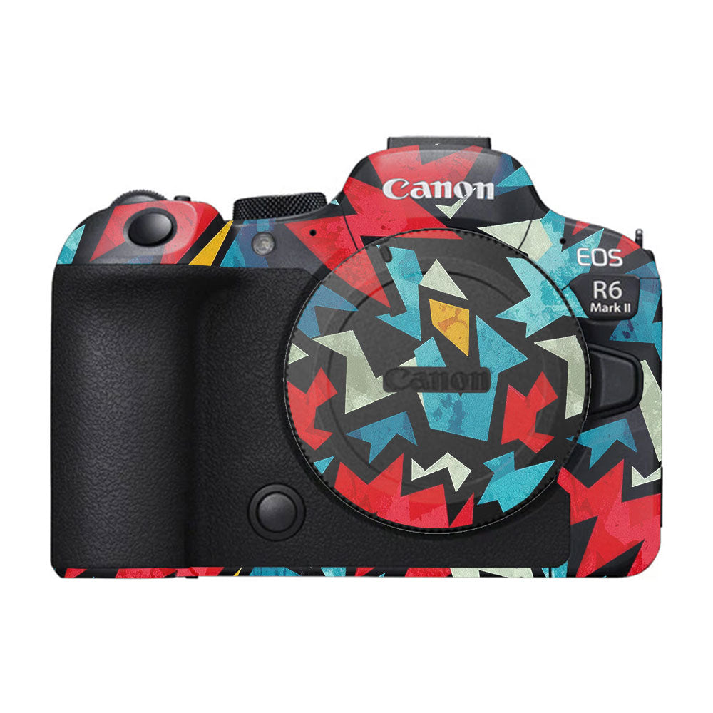 Pop Art Lightning Canon EOS R6 Mark II Camera Skin