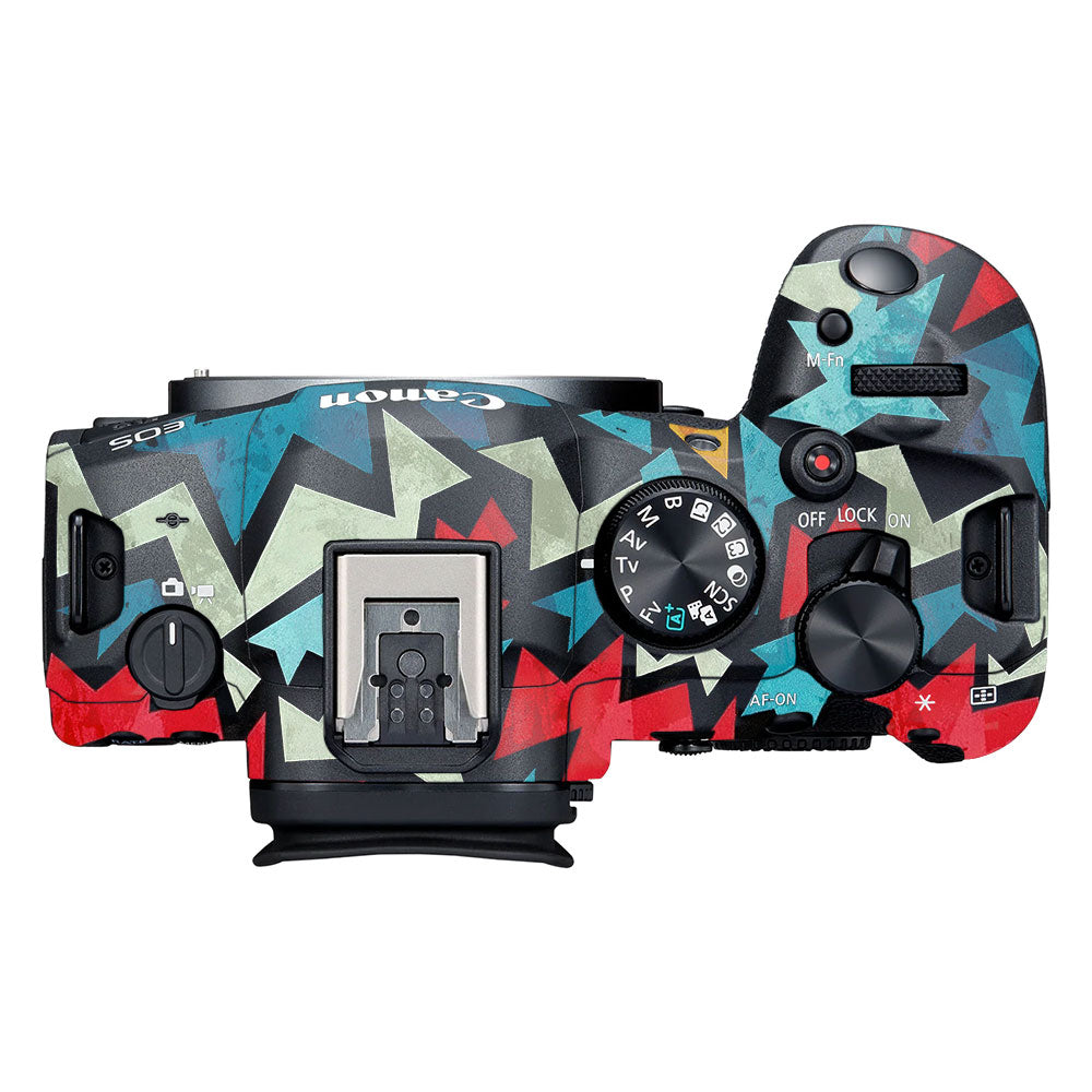 Pop Art Lightning Canon EOS R6 Mark II Camera Skin