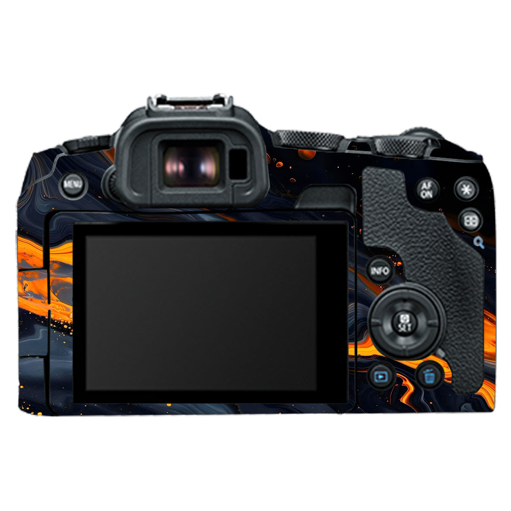 Lava Marble Canon EOS R8 Camera Skins