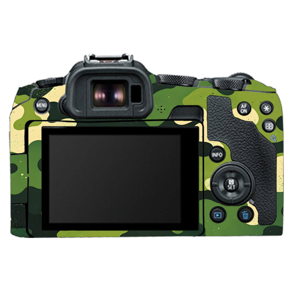 Camouflage Pattern Canon EOS R8 Camera Skins