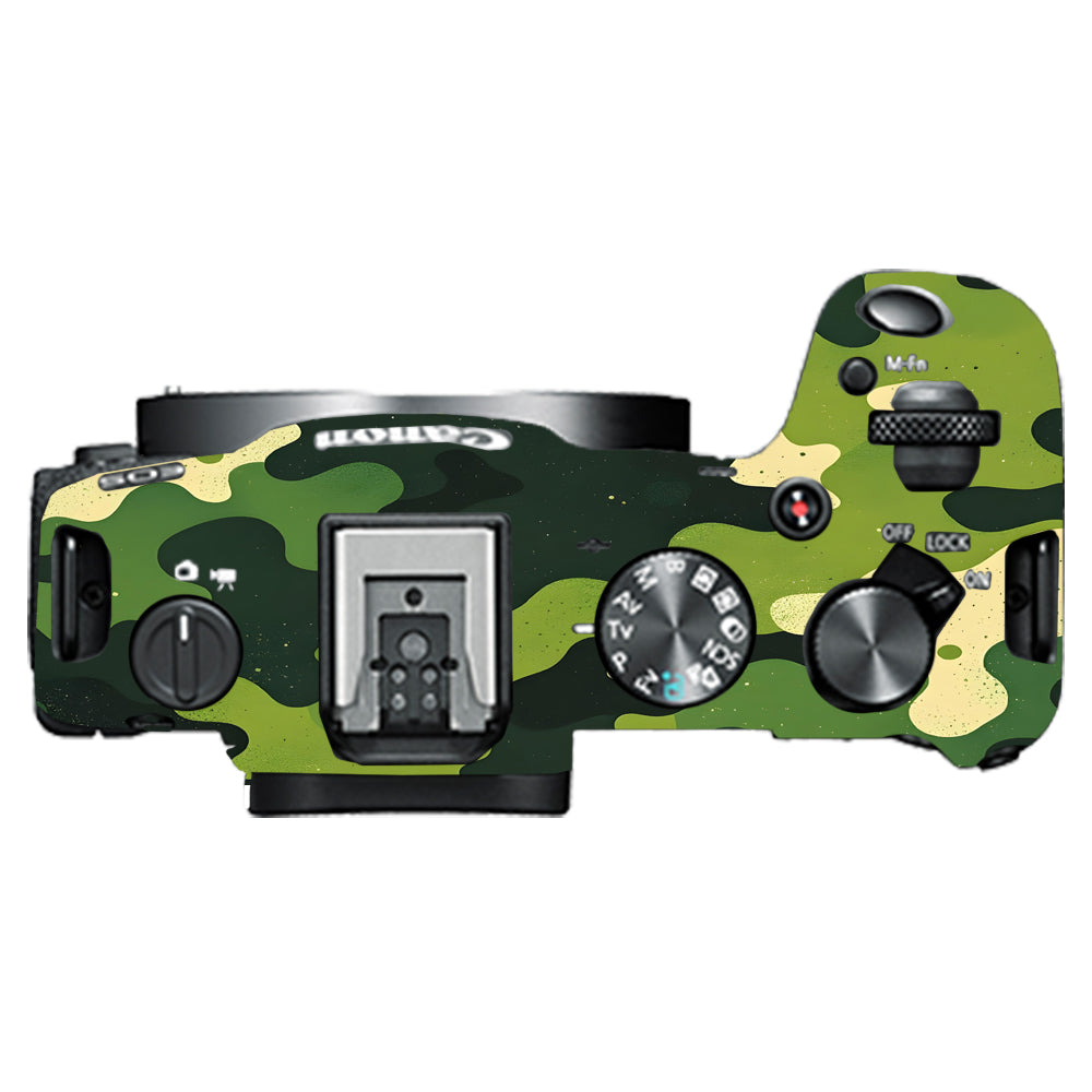 Camouflage Pattern Canon EOS R8 Camera Skins