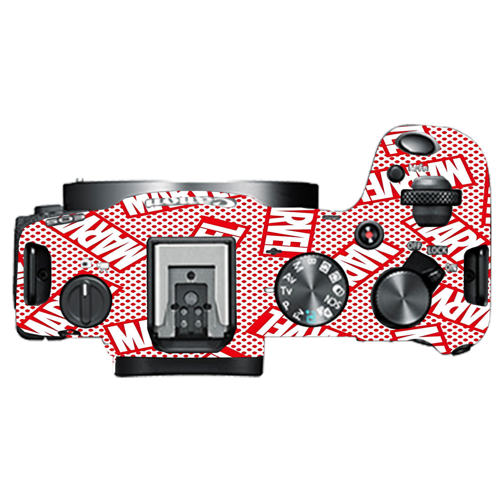 Marvel Comics Canon EOS R8 Camera Skins