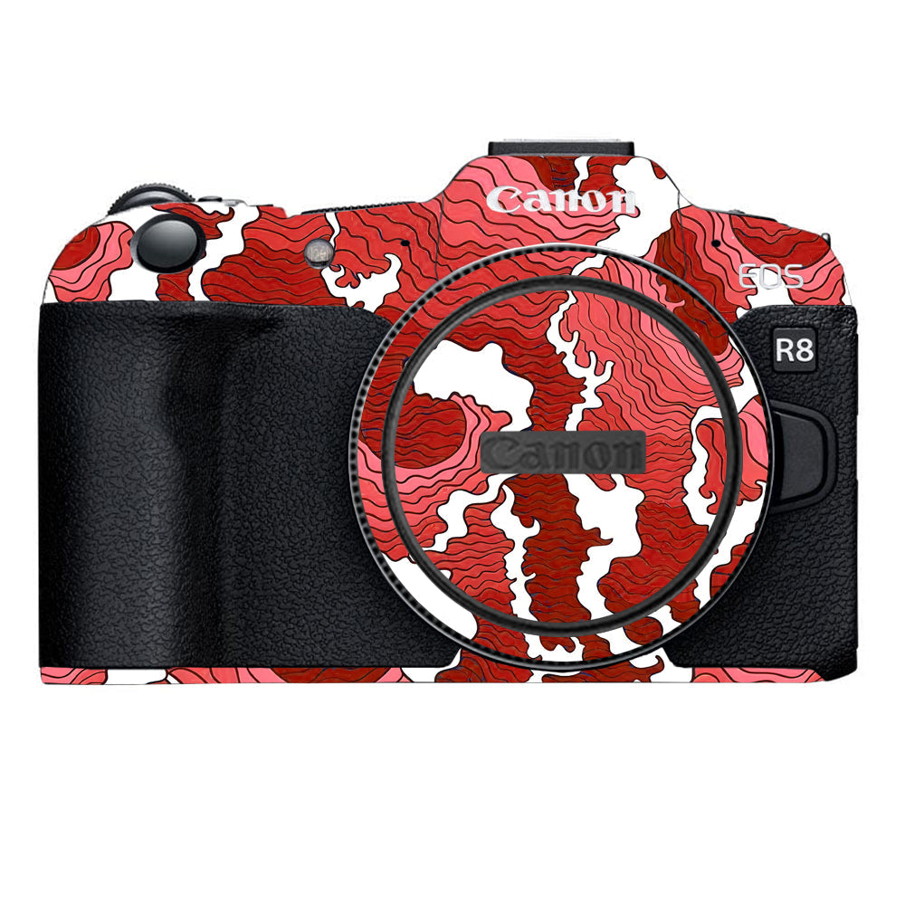 Cherry Waves Canon EOS R8 Camera Skins