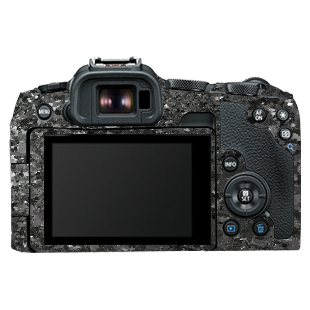 Black Granite Canon EOS R8 Camera Skins