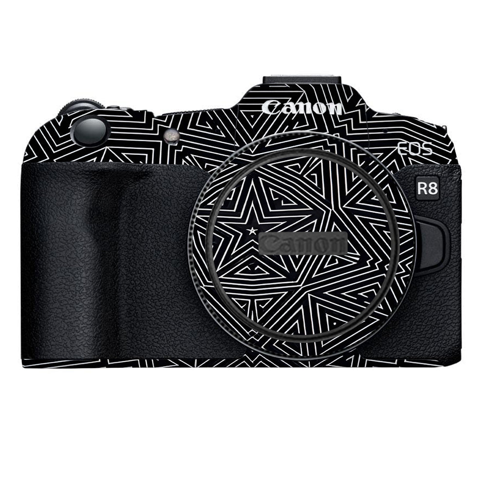 Geometric Pattern Canon EOS R8 Camera Skins
