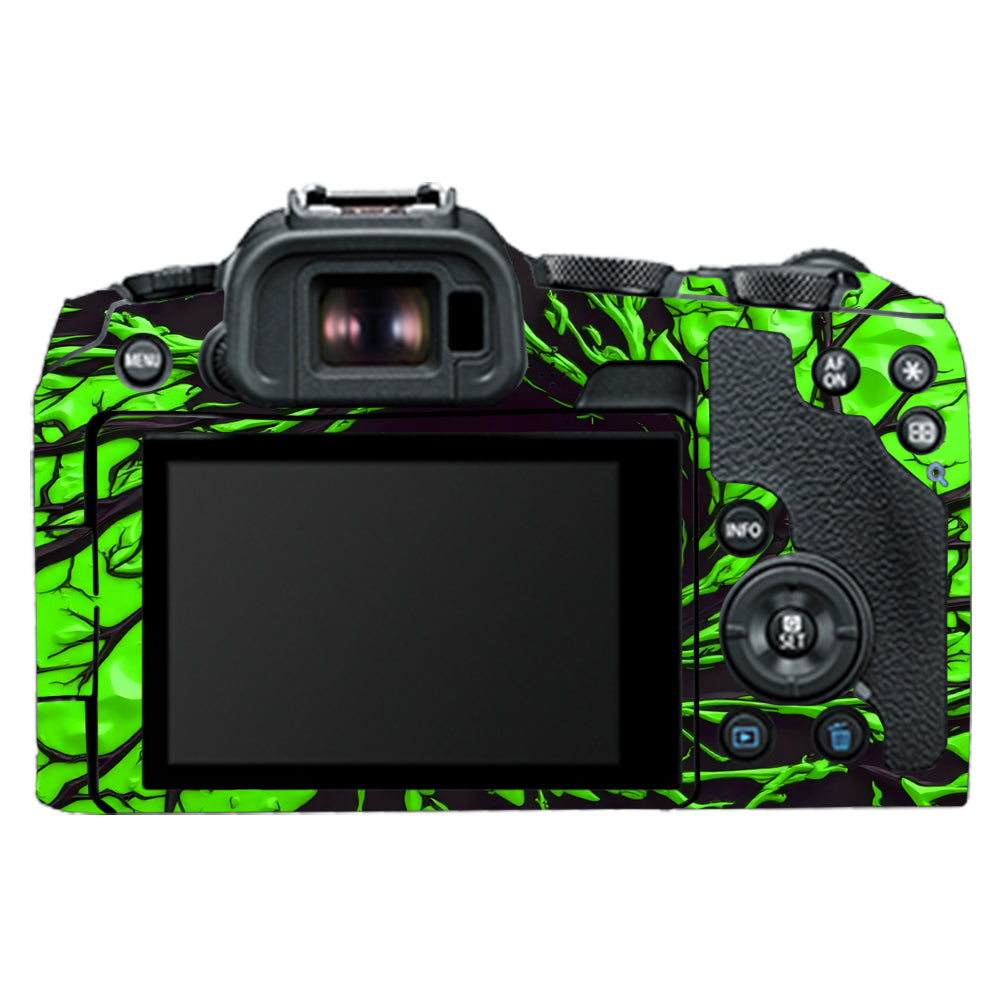 Venom Green Canon EOS R8 Camera Skins