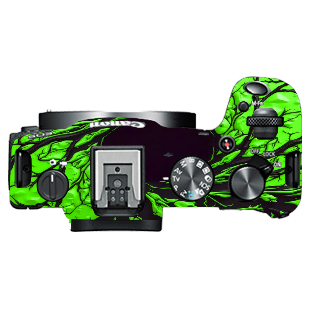 Venom Green Canon EOS R8 Camera Skins