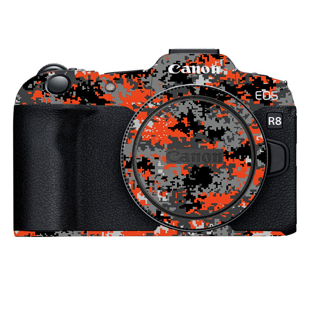 Inferno Pixel Canon EOS R8 Camera Skins