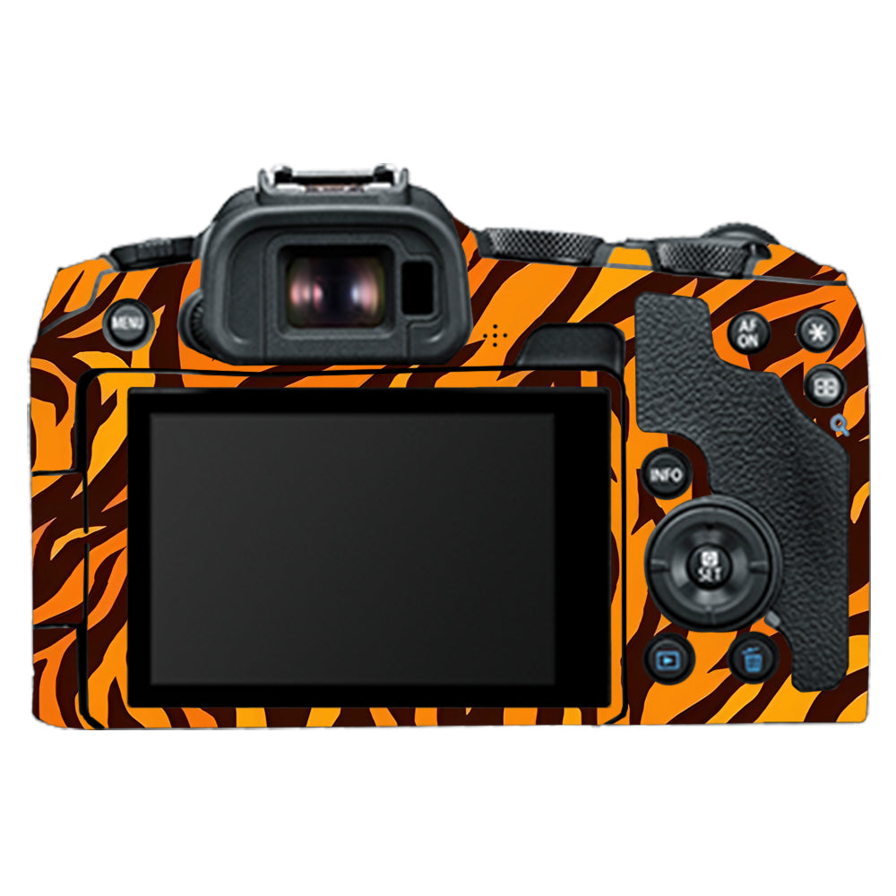 Wild Tiger Stripes Canon EOS R8 Camera Skins
