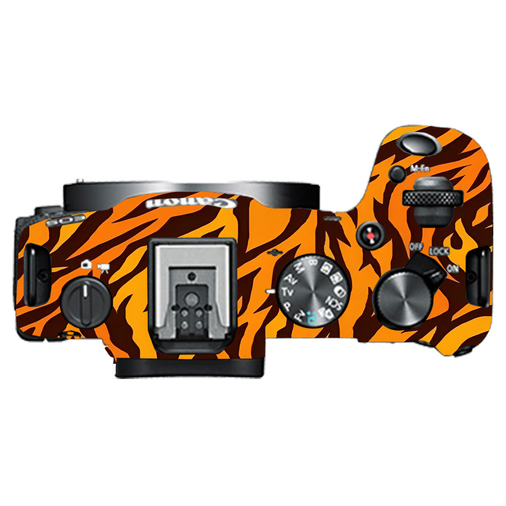 Wild Tiger Stripes Canon EOS R8 Camera Skins