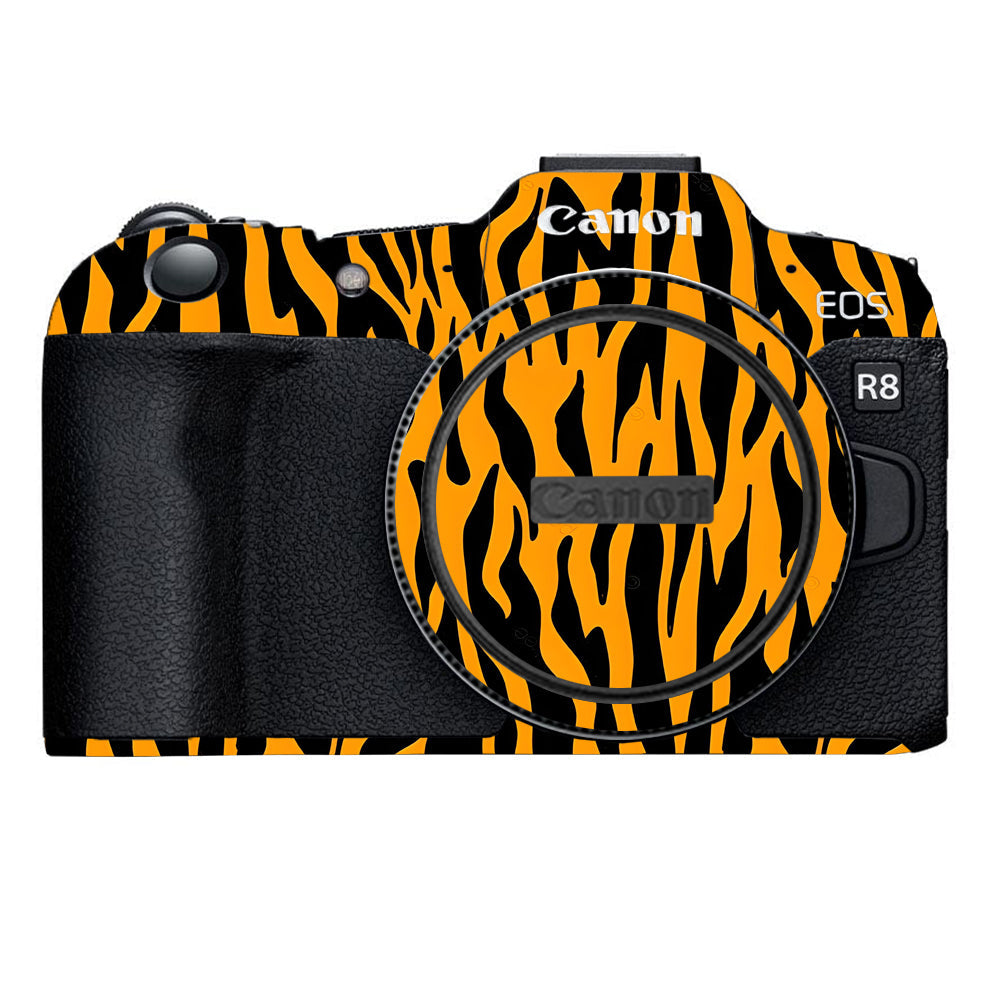 Savanna Tiger Stripes Canon EOS R8 Camera Skins