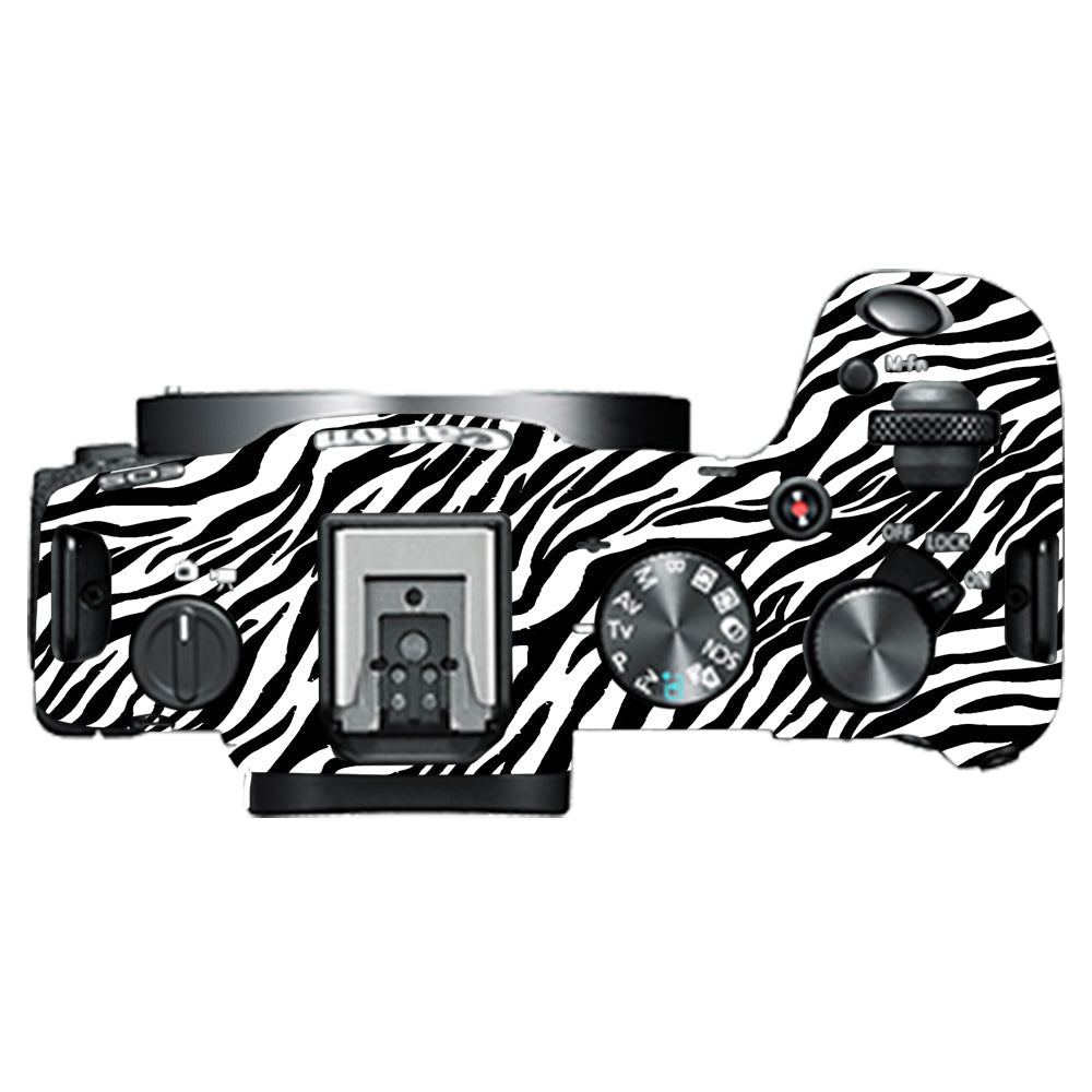 Classic Zebra Stripes Canon EOS R8 Camera Skins