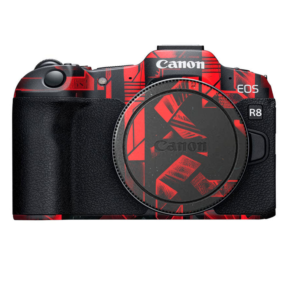 Cyber Maze Circuit Canon EOS R8 Camera Skin