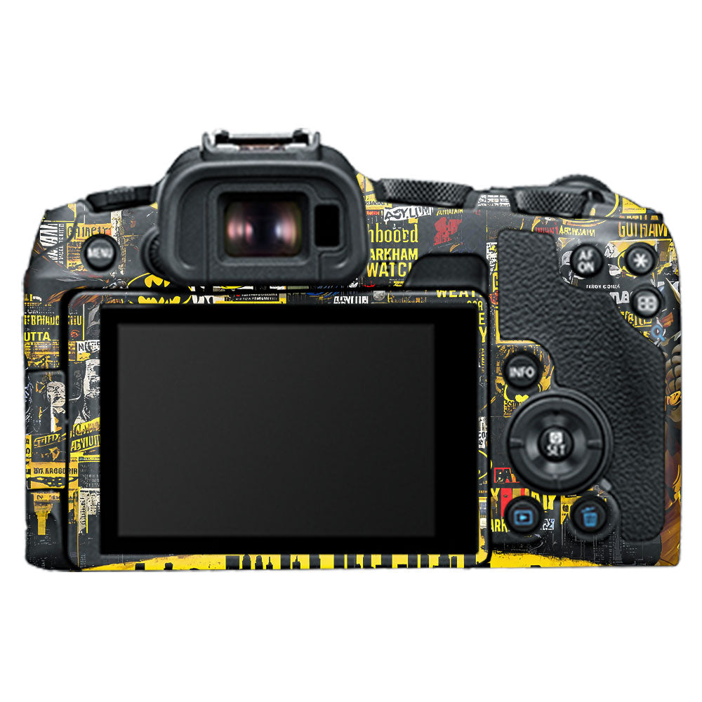 Batman Collage Canon EOS R8 Camera Skin