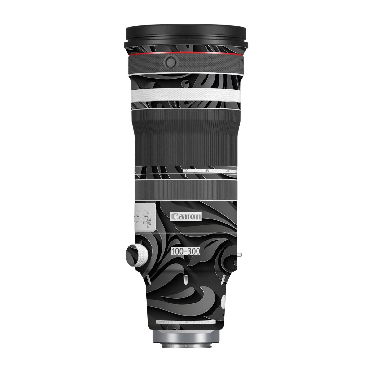 Shadow Swirl Canon RF 100-300mm F/2.8 L IS USM Camera Lens Skin