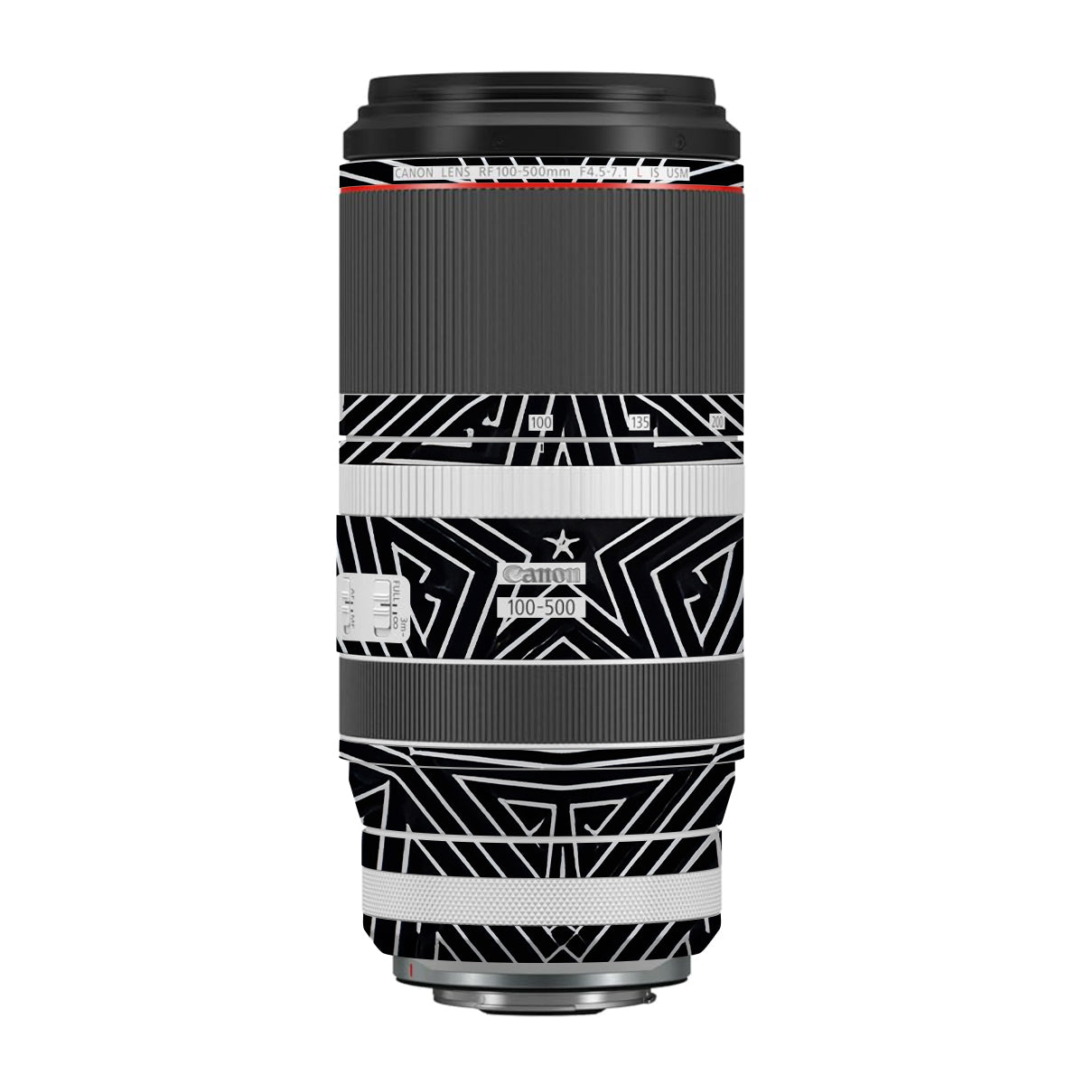 Geometric Pattern Canon RF 100-500mm F4.5-7.1 L IS USM Camera Lens Skin