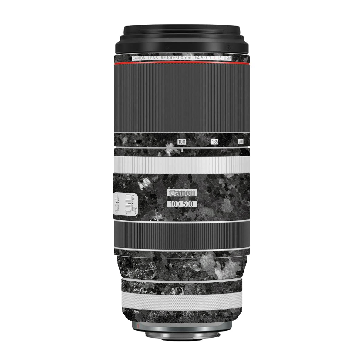 Black Granite Canon RF 100-500mm F4.5-7.1 L IS USM Camera Lens Skin