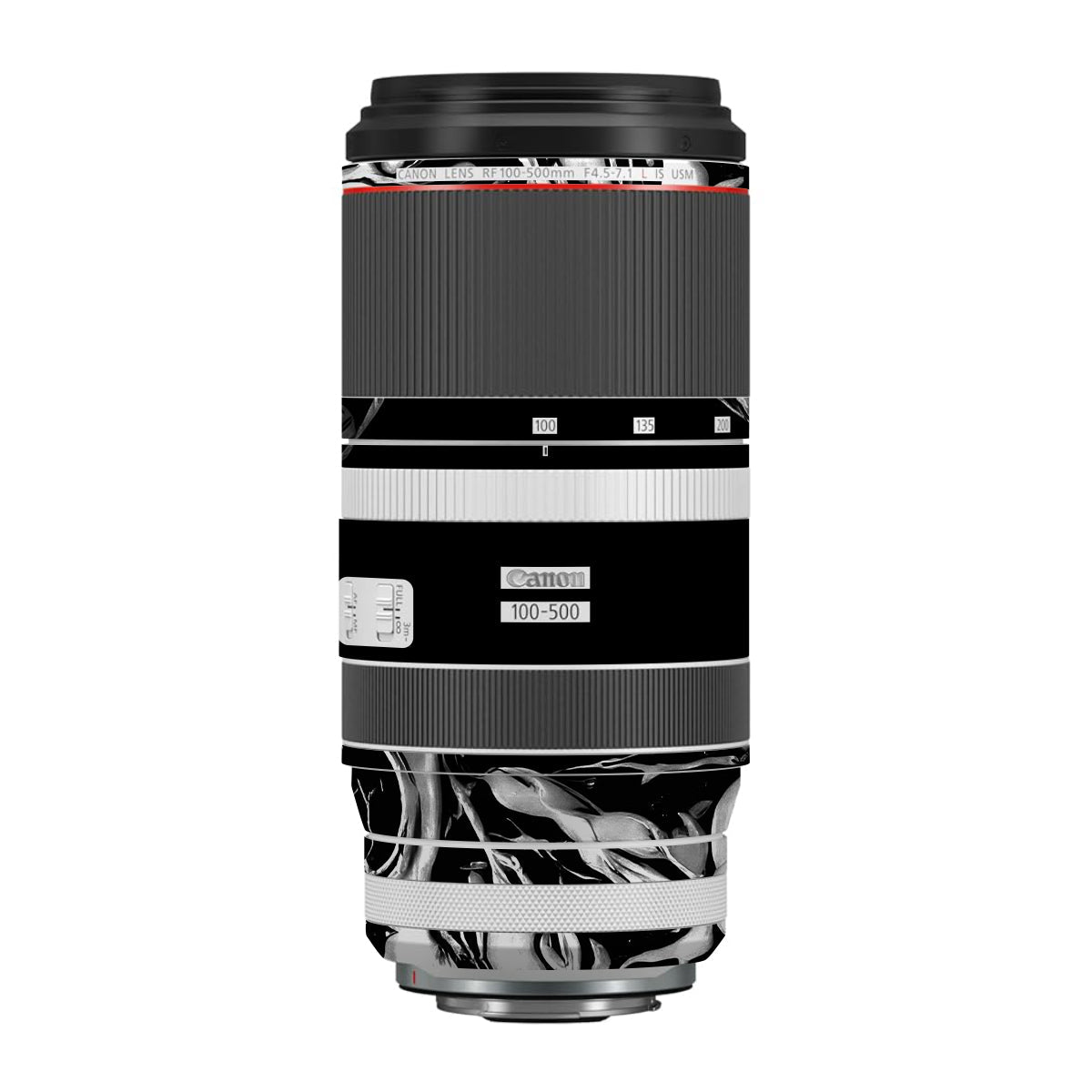 Venom Black Canon RF 100-500mm F4.5-7.1 L IS USM Camera Lens Skin