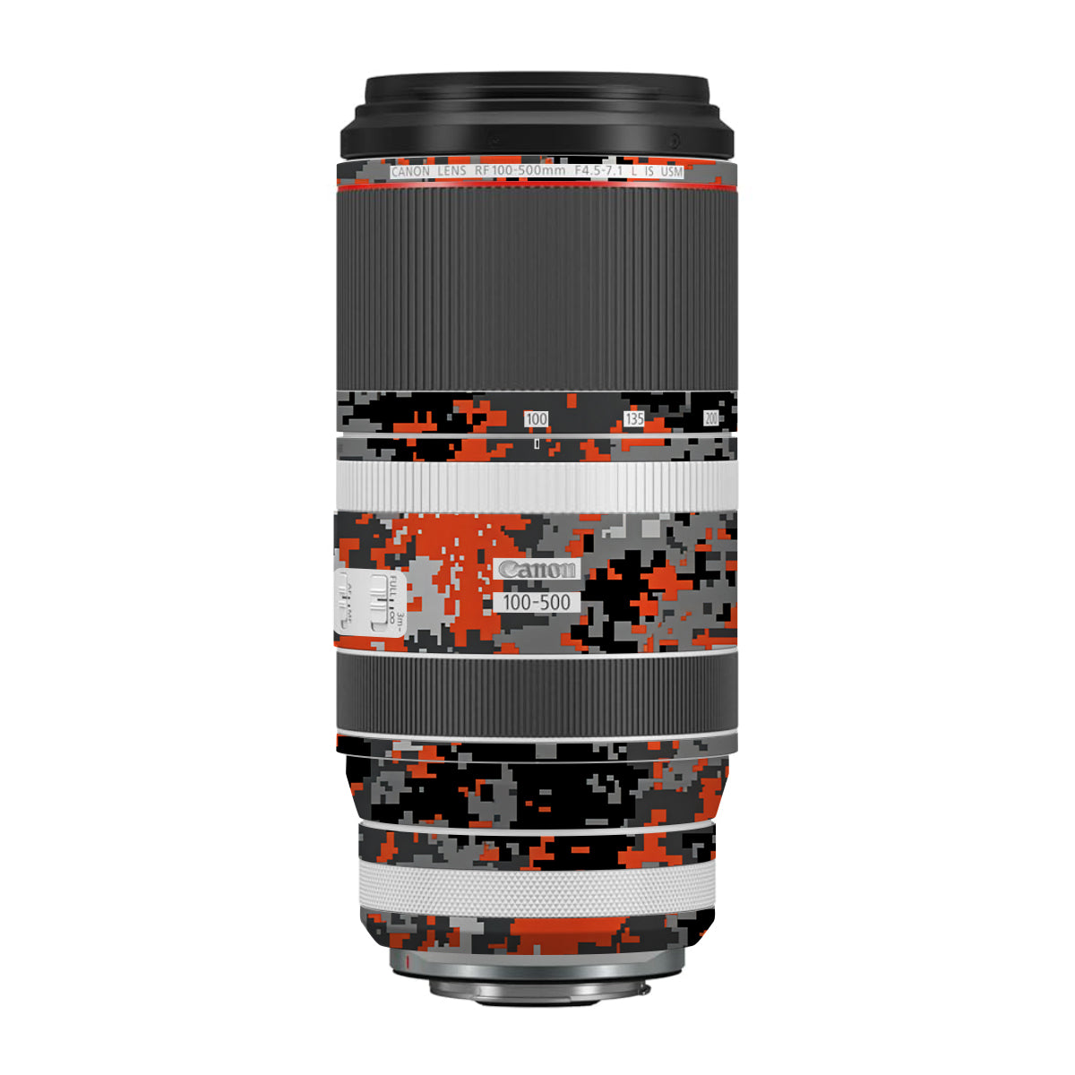 Inferno Pixel Canon RF 100-500mm F4.5-7.1 L IS USM Camera Lens Skin