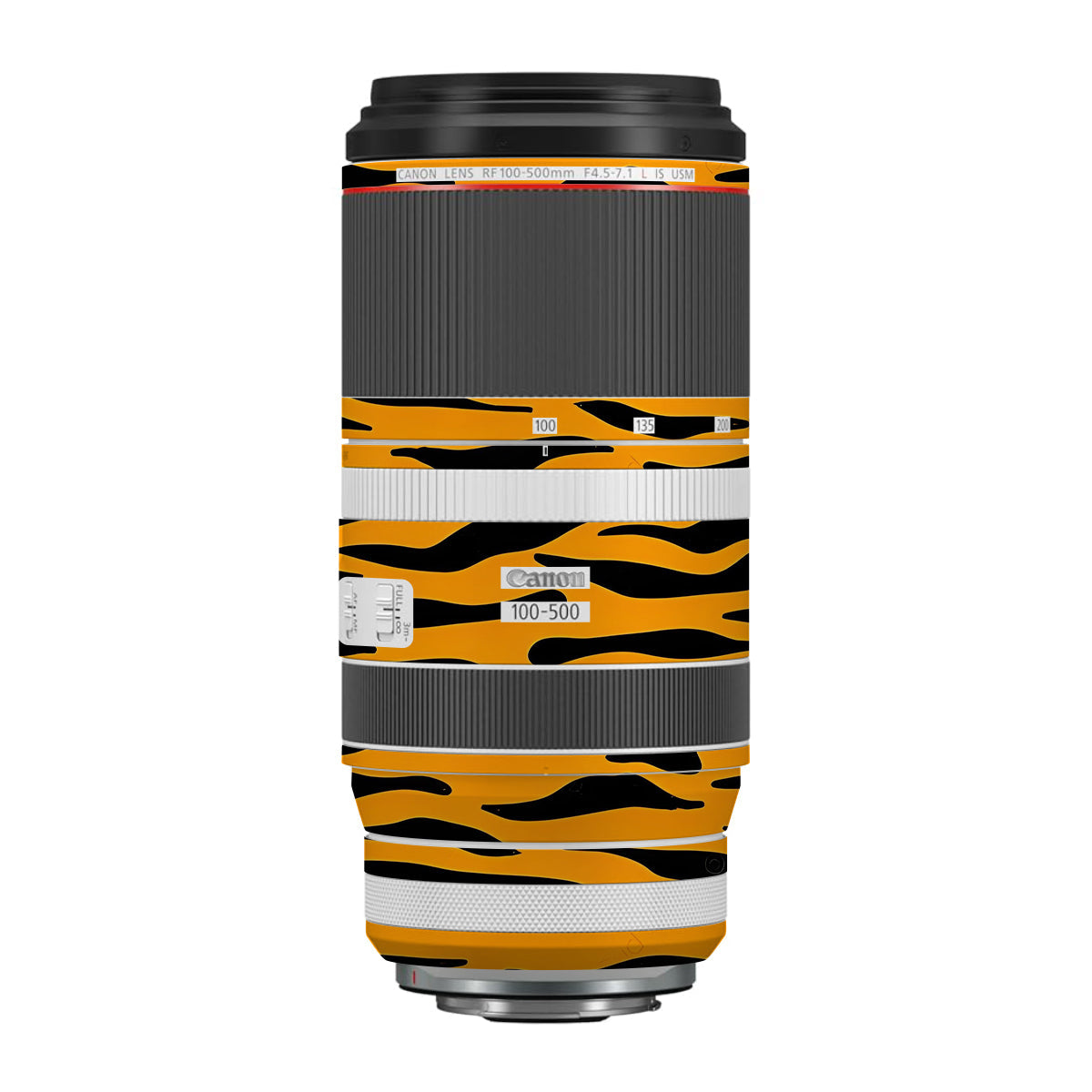 Savanna Tiger Stripes Canon RF 100-500mm F4.5-7.1 L IS USM Camera Lens Skin