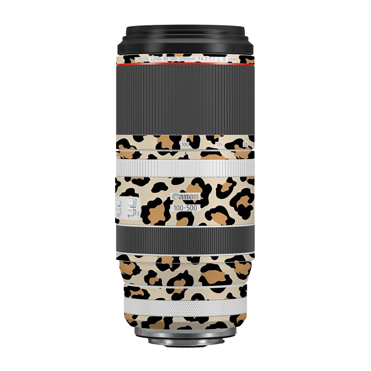 Sandy Leopard Spots Canon RF 100-500mm F4.5-7.1 L IS USM Camera Lens Skin