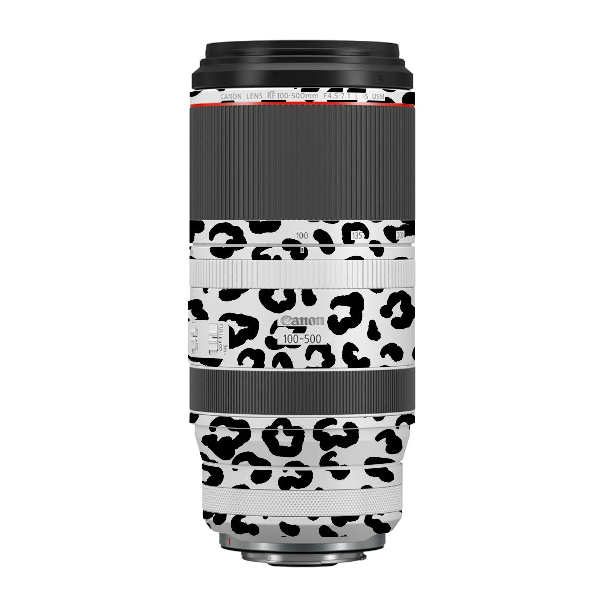 White Leopard Canon RF 100-500mm F4.5-7.1 L IS USM Camera Lens Skin