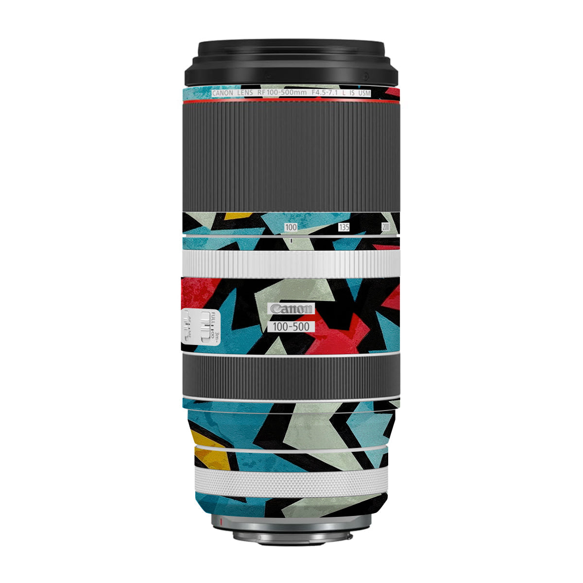 Pop Art Lightning Canon RF 100-500mm F4.5-7.1 L IS USM Camera Lens Skin