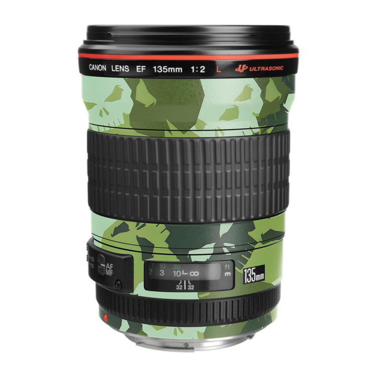 Tropic Camo Canon EF 135mm F/2L USM Camera Lens Skin