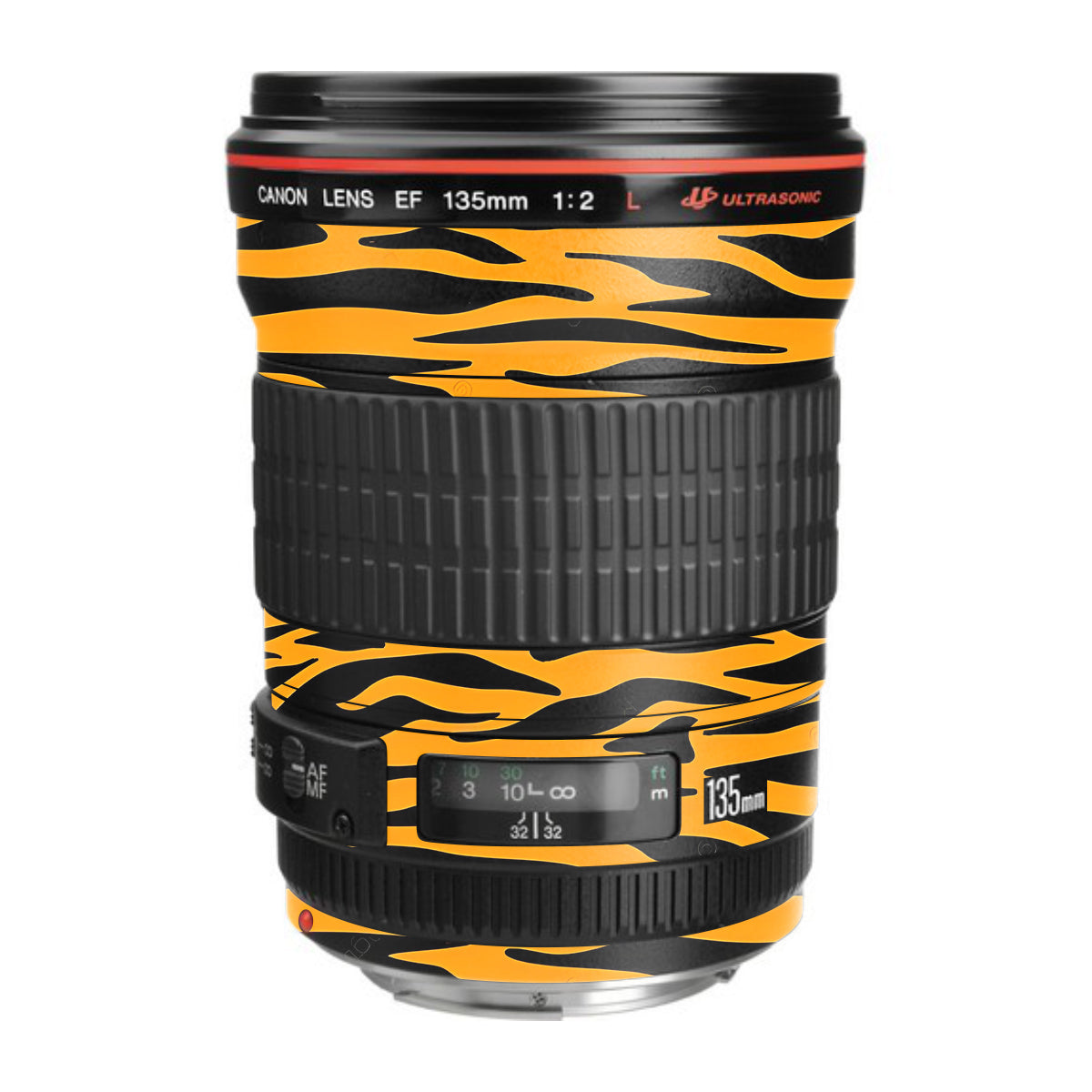 Savanna Tiger Stripes Canon EF 135mm F/2L USM Camera Lens Skin