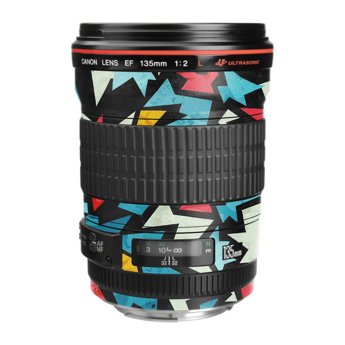 Pop Art Lightning Canon EF 135mm F/2L USM Camera Lens Skin