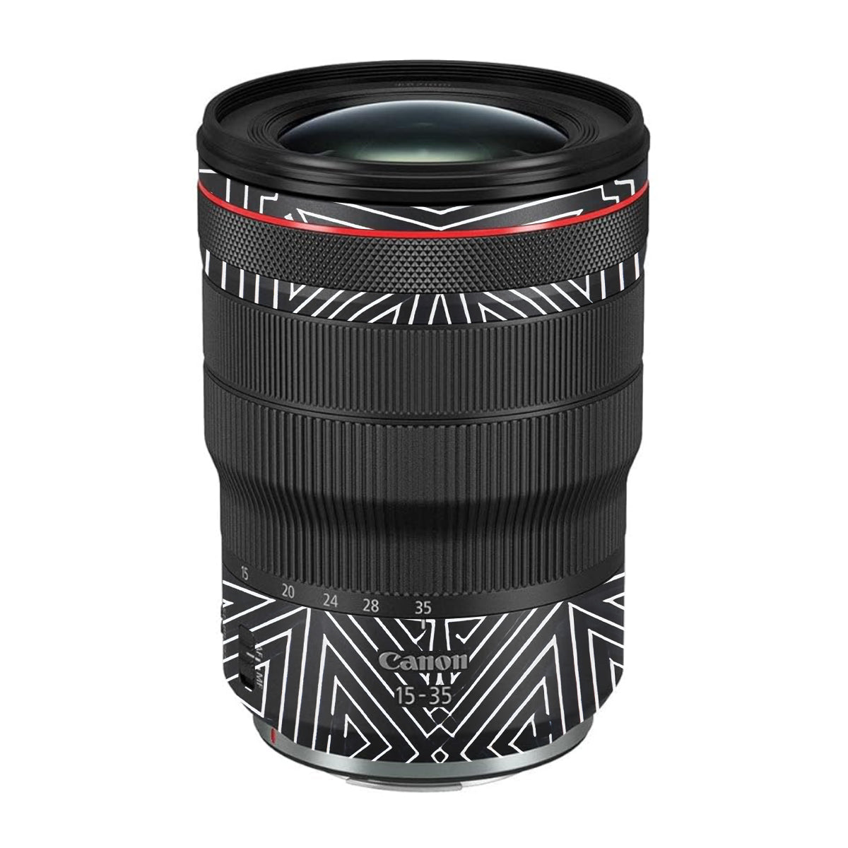 Geometric Pattern Canon RF 15-35mm F/2.8L USM Camera Lens Skin