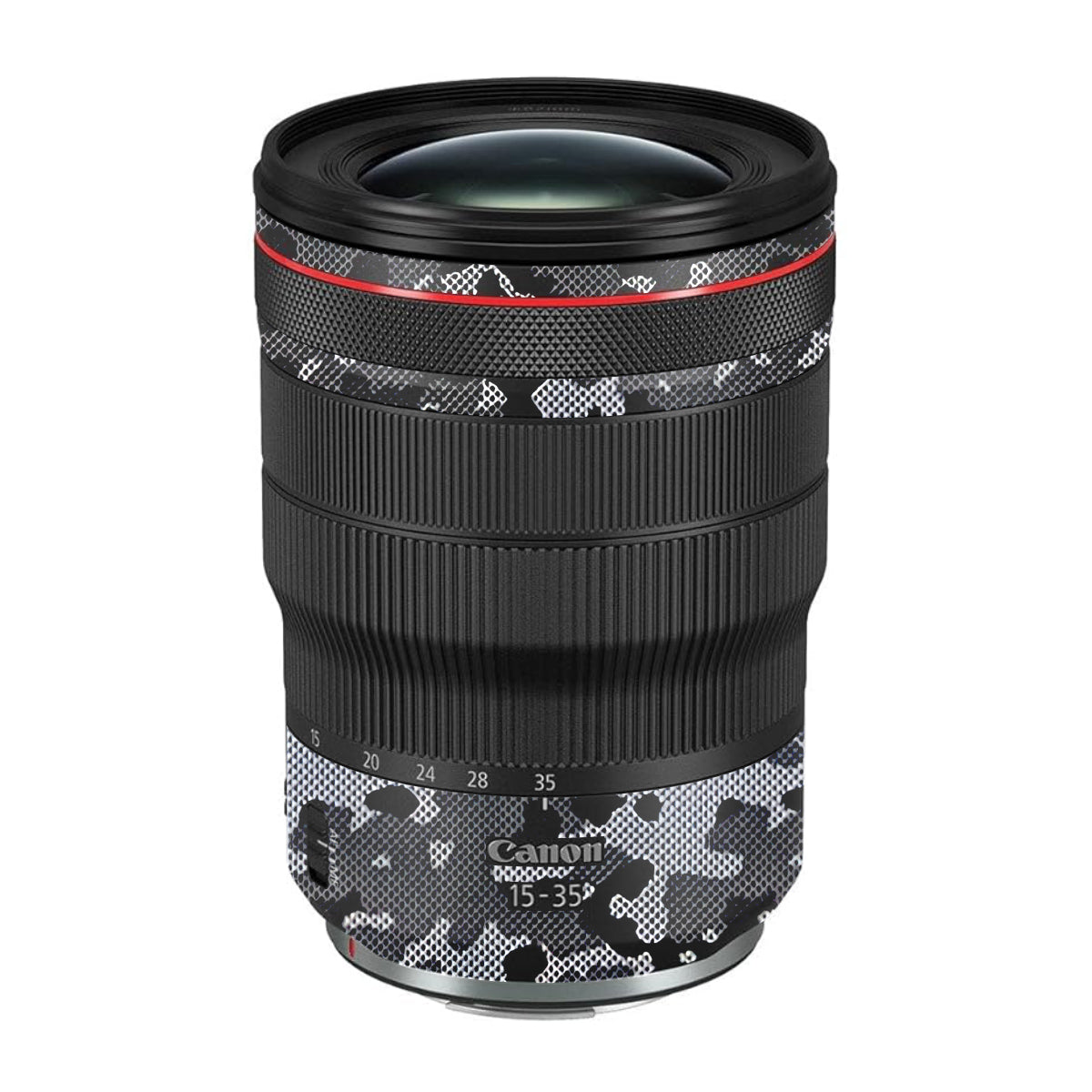 Stealth Grey Camo Canon RF 15-35mm F/2.8L USM Camera Lens Skin